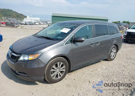 2016 Honda Odyssey Exl из США, поврежденный, VIN 5FNRL5H63GB043523